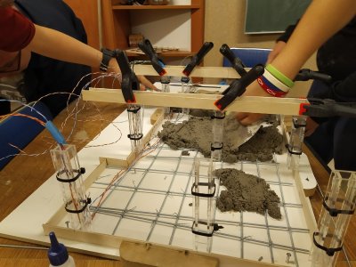 Warsztaty budowlane i i wylewka fundamemtów